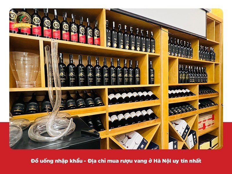 Mua rượu vang chính hãng, uy tín ở Hà Nội tại Đồ uống nhập khẩu
