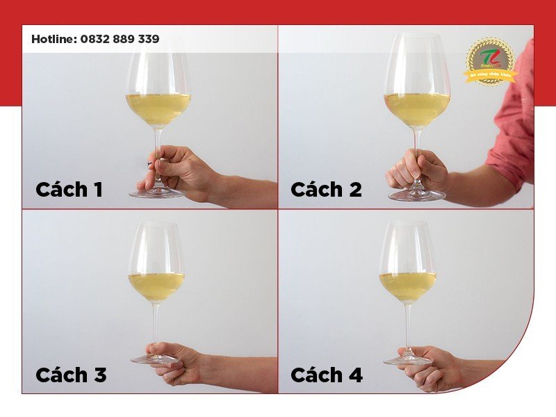 Cách cầm ly rượu vang đúng chuẩn, tinh tế mà bạn nên biết