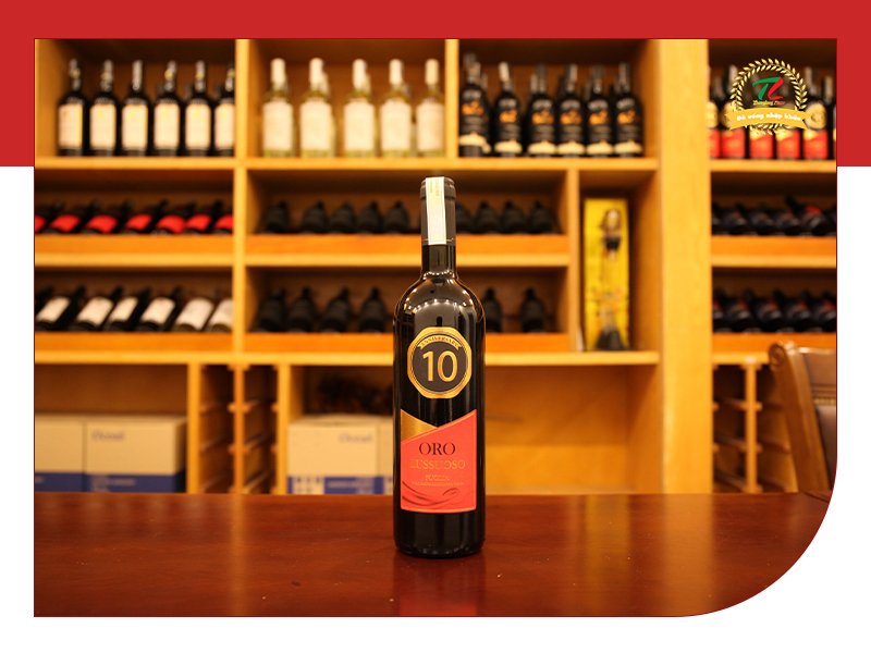 Rượu vang Oro Lussuoso Puglia - Kết hợp tinh hoa và giá trị chất lượng