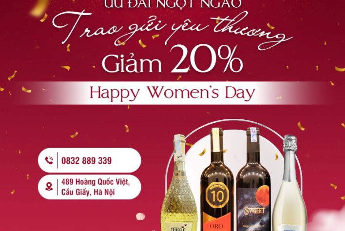 Ưu đãi đặc biệt ngày 8/3: