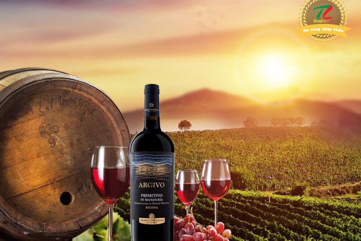 Đắm chìm trong hương vị lôi cuốn của chai vang Primitivo di Manduria thượng hạng