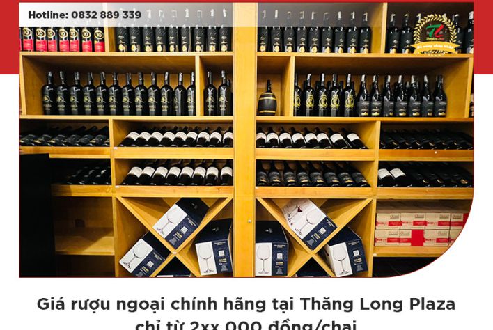 Tìm hiểu về mức giá rượu ngoại cuối năm 2023