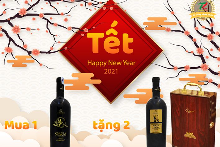 Khuyến mãi khủng chào xuân Tân Sửu: Mua 1 - Tặng 2