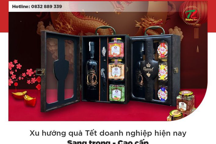Quà Tết doanh nghiệp đẹp, cao cấp: Chiến lược làm nổi bật thương hiệu