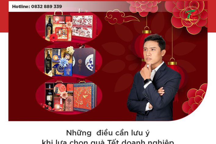 Những điều cần chú ý khi chọn quà Tết doanh nghiệp