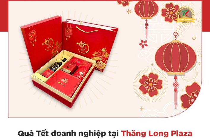 Quà Tết doanh nghiệp sang trọng, đẹp mắt tại Thăng Long Plaza