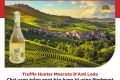 Rượu vang trắng ngọt Truffle Hunter Moscato D'Asti Leda - Chai vang với hương vị ngọt ngào, say mê