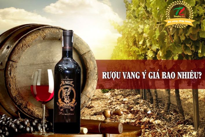 Tìm hiểu rượu vang ý giá bao nhiêu?